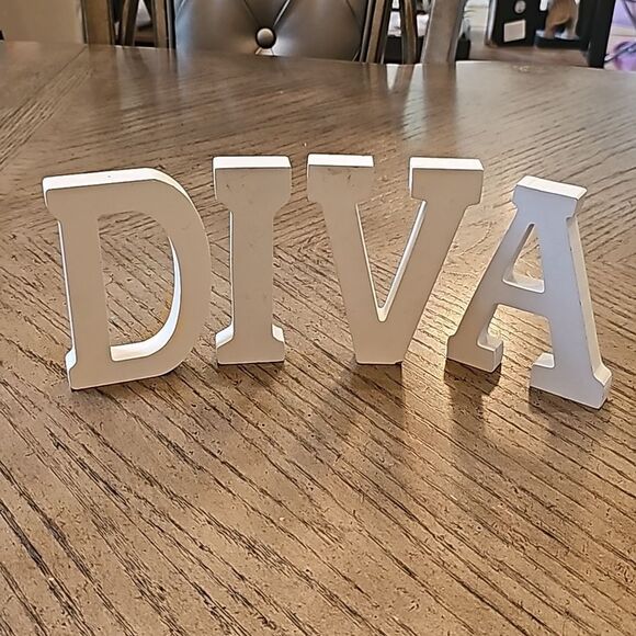 Diva wooden letter blocks - Picture 8 of 8